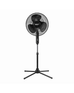 Comfort Zone Pedestal Fan Black 40.6x119.4 cm 12733