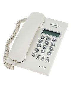 Panasonic Wired Phone White KX-T7703X-W