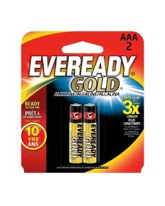 Eveready AAA Batteries 2 Pieces A92BP-2