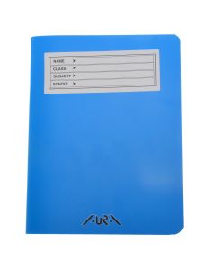 Aura Singled Lined Exercise Book 80 Pages 16.5x21 cm