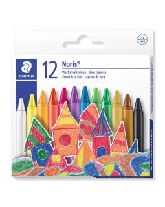 Staedtler Noris Wax Crayons 12 Pieces 220 NC12