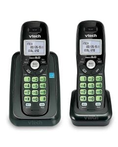 Vtech Draadloze Telefoon met 2 Handset Zwart CS-6114-2 BK