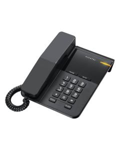 Alcatel Bedrade Telefoon Zwart T22BLK