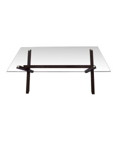 Coffee Table With Glass Tabletop 852-SM0022-4