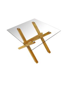 Coffee table with Glass Tabletop 852-SM0023RS