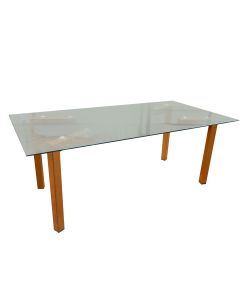Coffee Table With Glass Tabletop 852-AB093-11