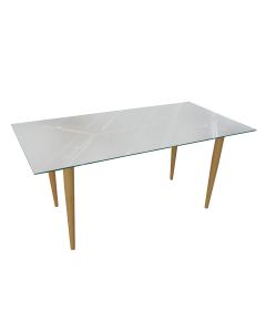Coffee Table with Glass Tabletop 852-AB093-7