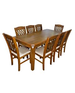Dining Set with 8 Chairs 3D-PANDORA-8