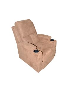 Recliner Chair Chocolate 90x80x98 cm 857-0494352