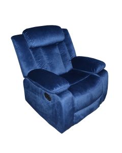 Recliner Chair Blue 95x93x100 cm HD-9027-BL