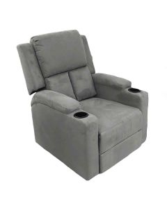 Recliner Chair Grey 90x80x98 cm 857-0497353