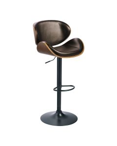 Ashley Bellatier Bar Chair Black & Brown 52x53x121 cm D120-530