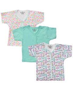 Kids Land Baby Meisjes T-Shirt Set 3 Stuks 6-24M
