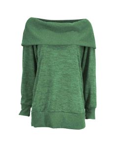 Dames Sweater Groen Maat 1XL-3XL