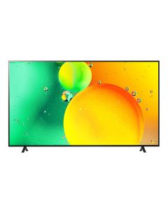 LG 70 inch LED 4K Smart Televisie Zwart 70NANO75S
